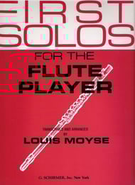 cover FIRST SOLOS FOR THE FLUTE PLAYER cover